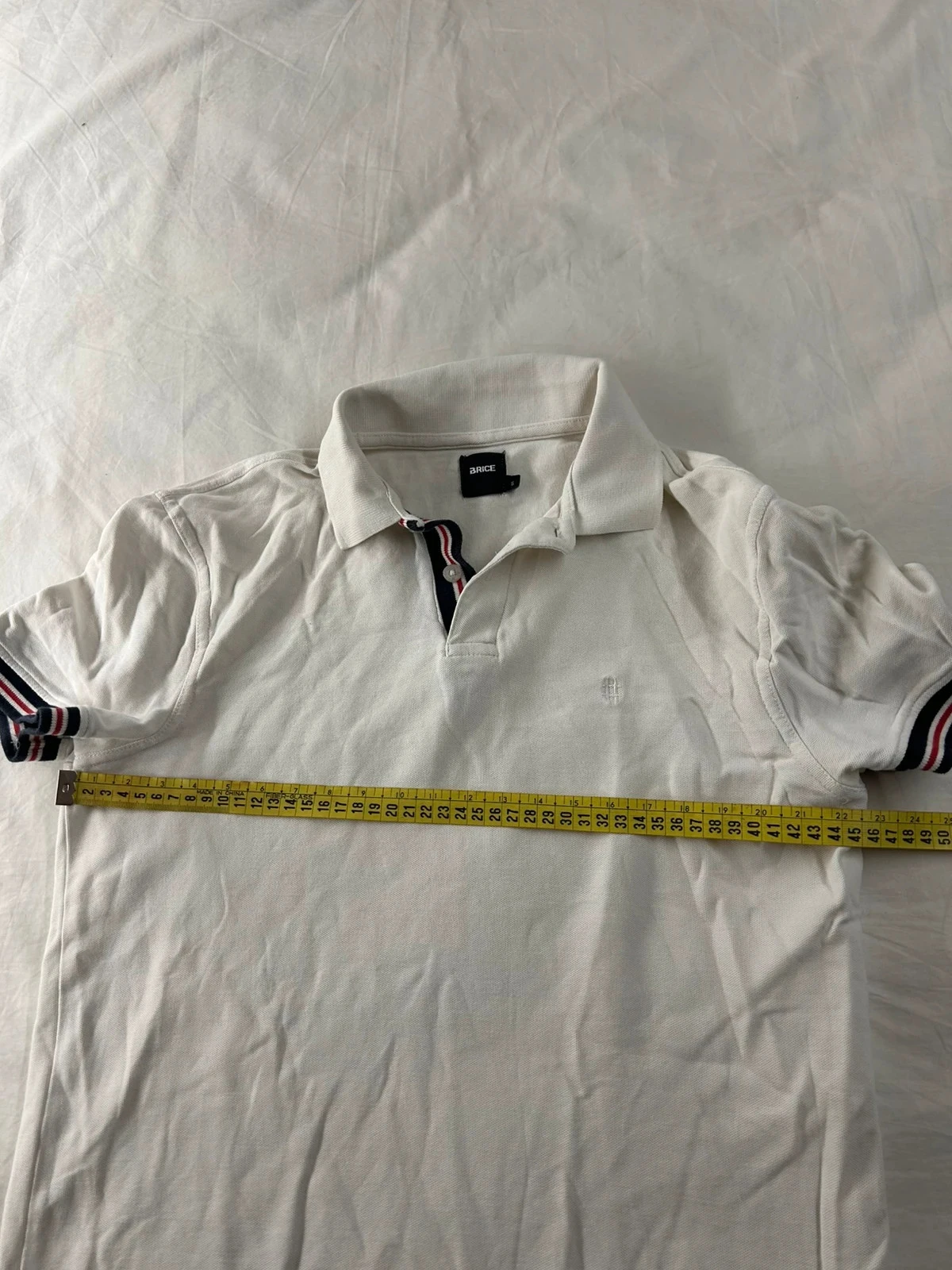 Polo branco Brice tamanho s – photo 7